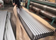 DX53D AZ180 Galvalume Corrugated Metal ASTM A792 Galvalume Sheet Metal