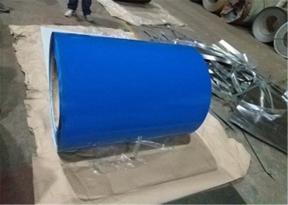 ซื้อ Z80 Ral9016 Jis Astm 24ga เหล็กม้วนเคลือบสีล่วงหน้า 1250 มม. Reuglar Spangle online manufacture